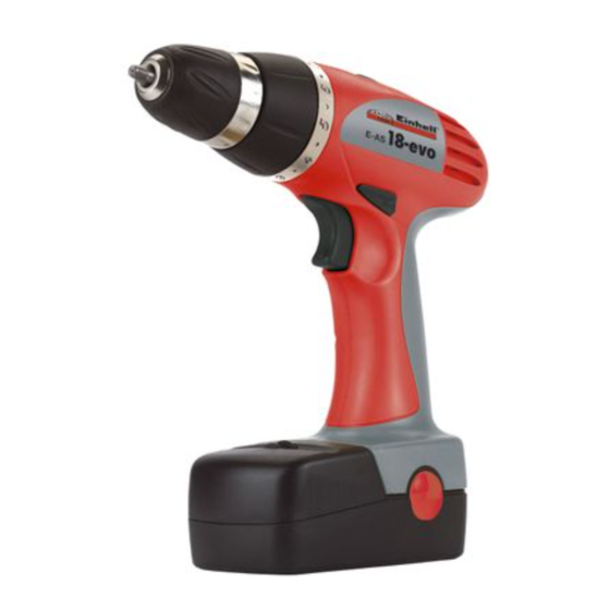 EINHELL E-AS 18-evo Bedienungsanleitung