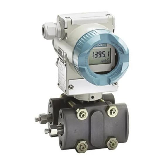 Siemens SITRANS P DS III Serie Betriebsanleitung