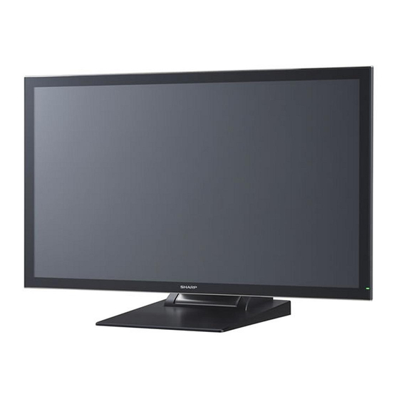Sharp PN-K322B Bedienungsanleitung