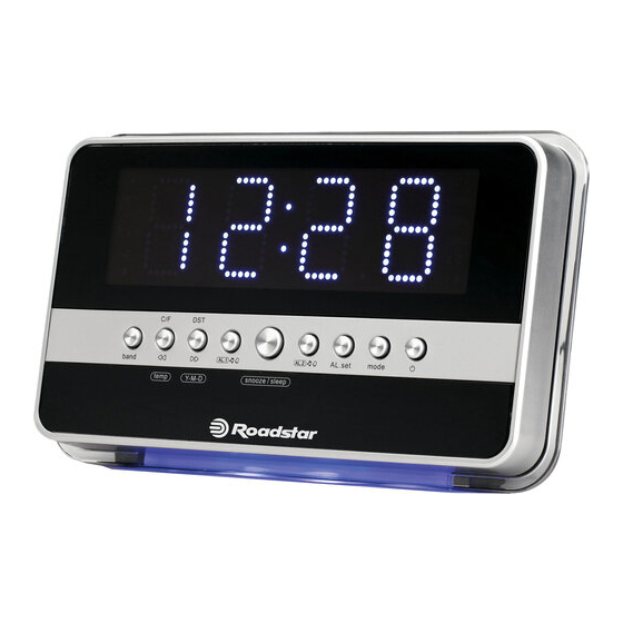 Roadstar CLR-2619 Bedienungsanleitung