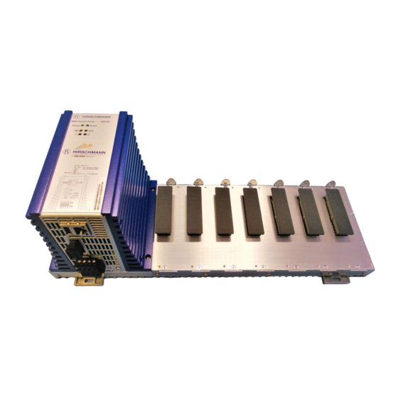 Belden Hirschmann MICE Switch Power MSP30 Referenzhandbuch
