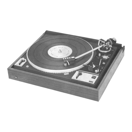 Dual 1249 Serviceanleitung