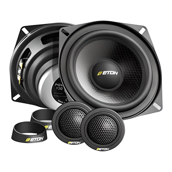 Eton PRO 100 X Anleitung