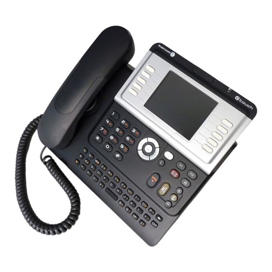 Alcatel IP Touch 4038 Kurzanleitung