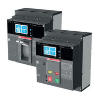 ABB SACE Tmax XT7 Installationsanleitung