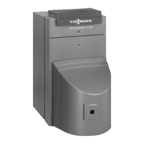 Viessmann VITOROND 200 Montageanleitung