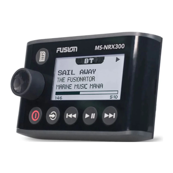 Fusion MS-NRX300 Benutzerhandbuch
