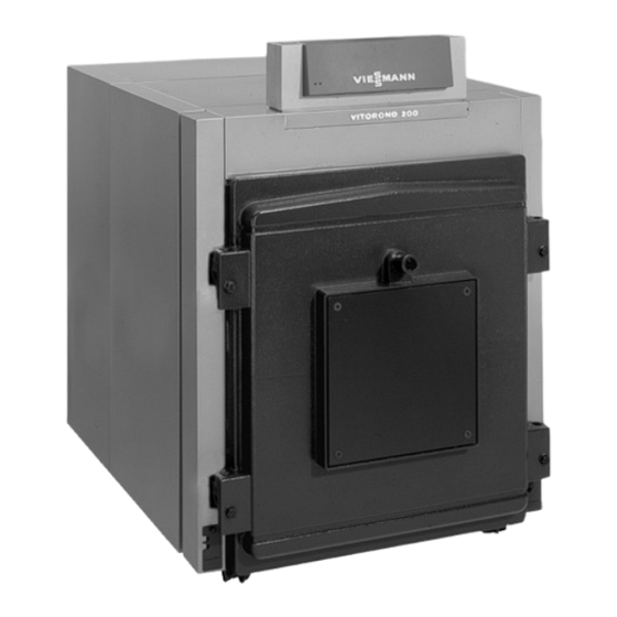 Viessmann VITOROND 200 Montageanleitung