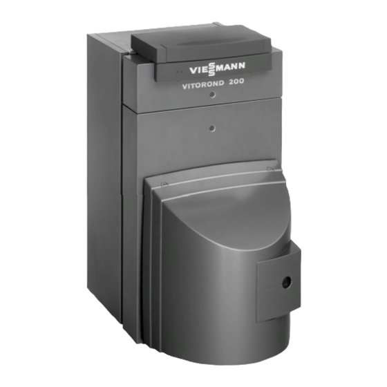 Viessmann VITOROND 200 Serviceanleitung