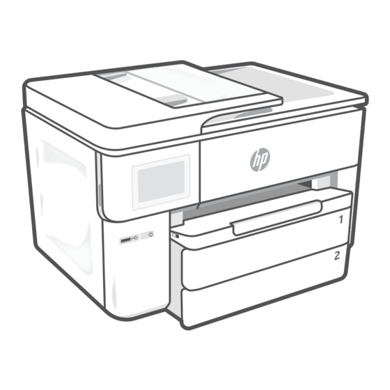 HP OfficeJet Pro 9730e-Serie Referenzhandbuch