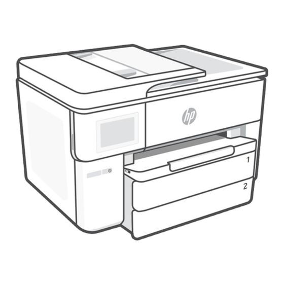 HP OfficeJet Pro 9730e Serie Referenzhandbuch