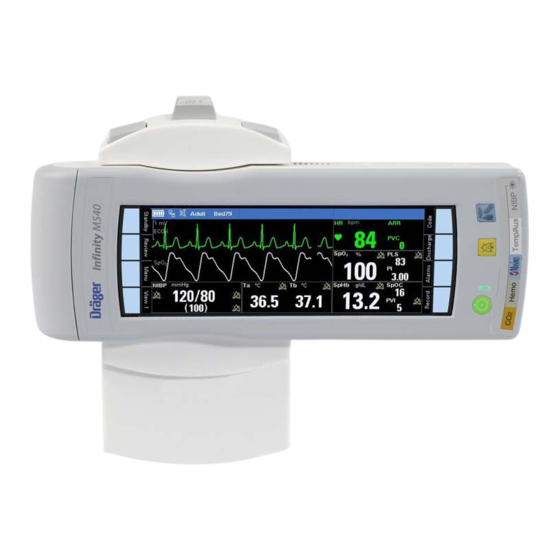 Dräger Infinity M540 Gebrauchsanweisung