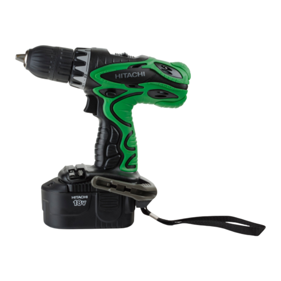 Hitachi DS 18 DVF3-TB Bedienungsanleitung