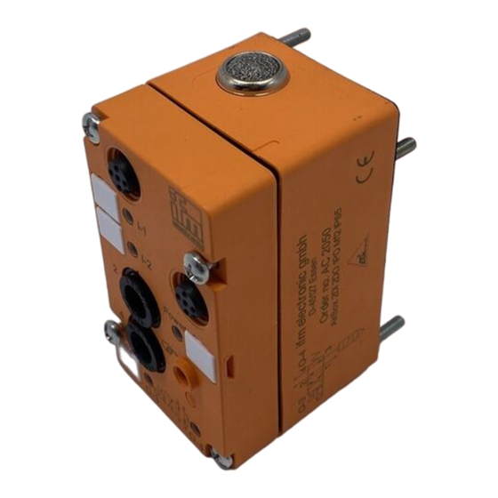 IFM Electronic AS-interface AC2050 Montageanleitung