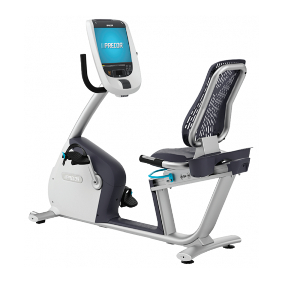 Precor RBK 800 Series Installationanleitung Und Betriebsanleitung