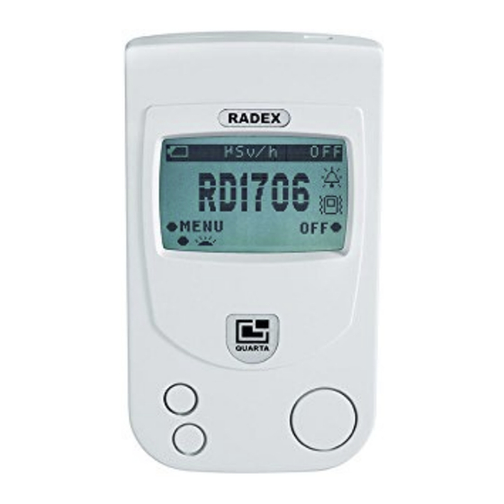 RADEX RD1706 Produktbeschreibung