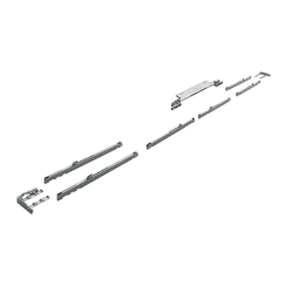 Hettich TopLine XL - Silent System Montageanleitung