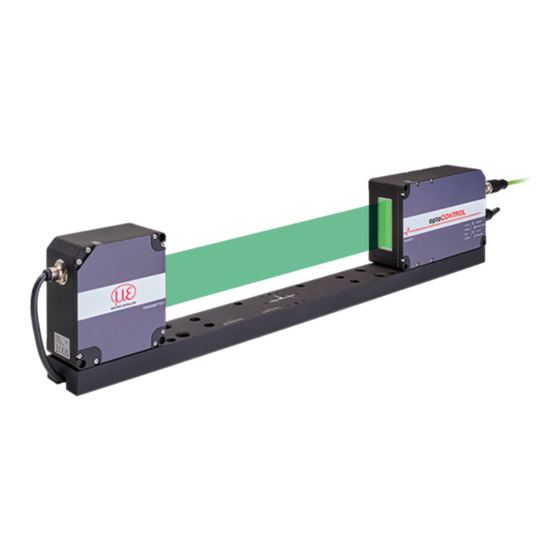 MICRO-EPSILON optoCONTROL 2700 Bedienungsanleitung