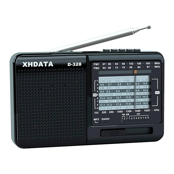 XHDATA FM2 Benutzerhandbuch