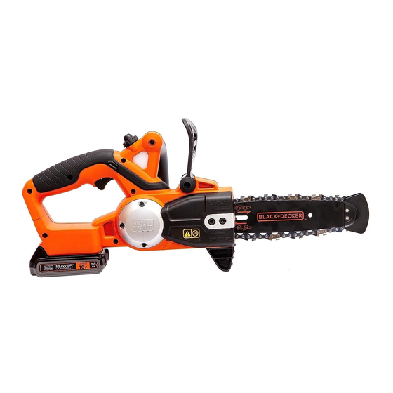 Black & Decker GKC1820L20 Anweisungen