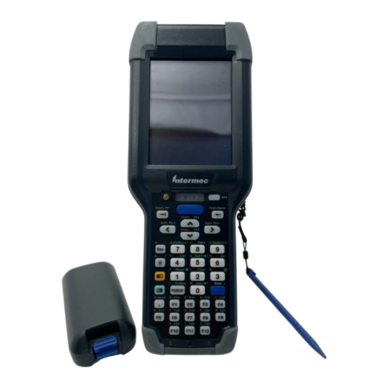 Intermec CK3a Anleitung