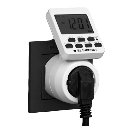 Blaupunkt MGDT0201 Bedienungsanleitung