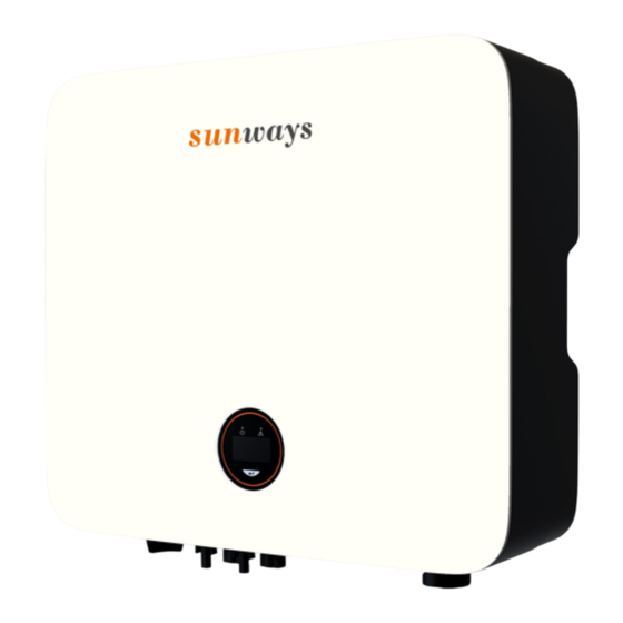 Sunways STT-4K Benutzerhandbuch