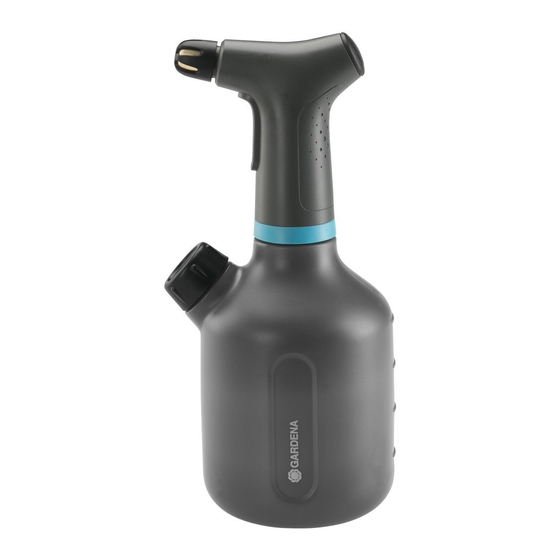 Gardena 1L EasyPump Betriebsanleitung