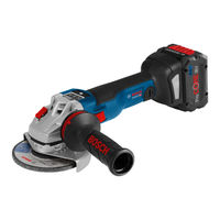 Bosch GWS Professional 18V-10 CS Originalbetriebsanleitung