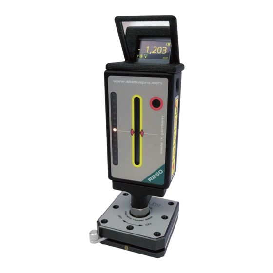Status Pro R260 Bedienungsanleitung