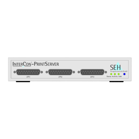 SEH IC144-FASTBOX-FL Hardware-Installationsanweisungen