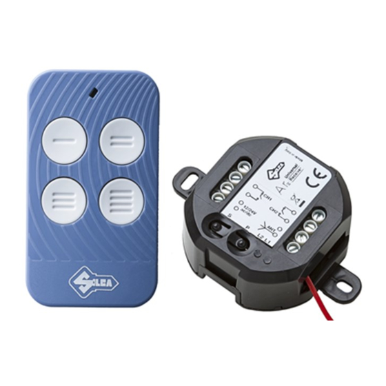 Silca AIR4 UNIVERSAL RECEIVER Bersetzung Des Originalanleitung