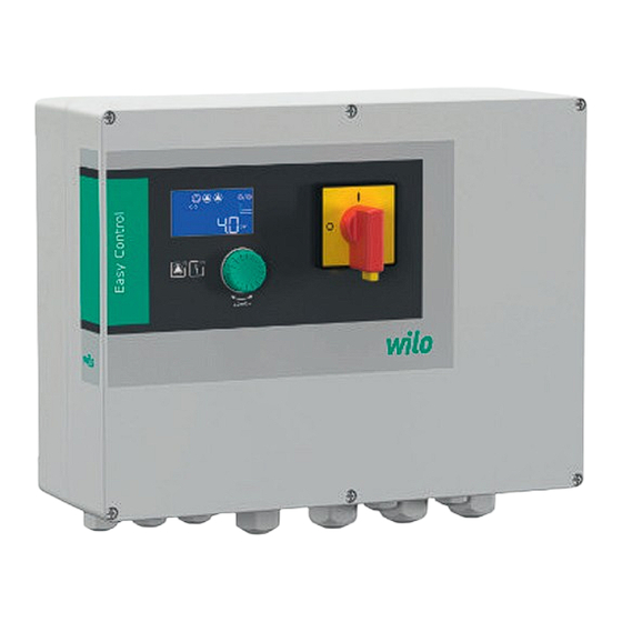 Wilo Control EC-Booster Einbau- Und Betriebsanleitung