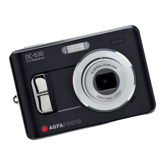 AgfaPhoto DC-630 Bedienungsanleitung