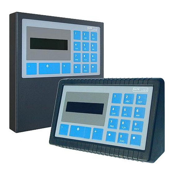 Gunnebo SafeLock-one Installationsanleitung