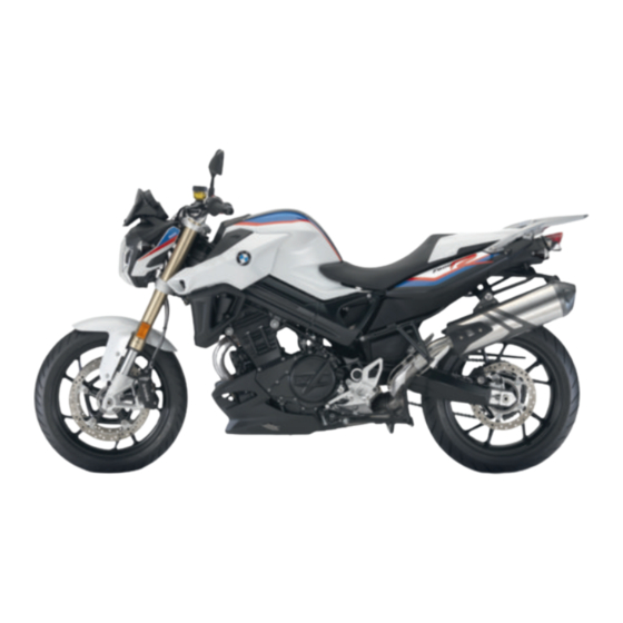 BMW Motorrad F800R 2016 Betriebsanleitung
