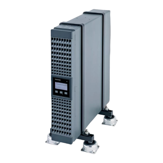 SOCOMEC UPS NETYS RT 1100 VA Installations- Und Bedienungsanleitung