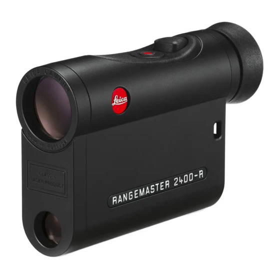Leica RANGEMASTER 2400-R Anleitung