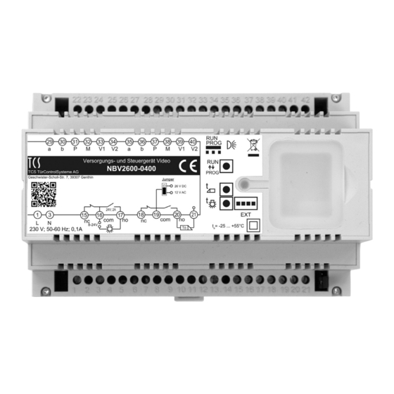 TCS NBV2600-0400 Produktinformation