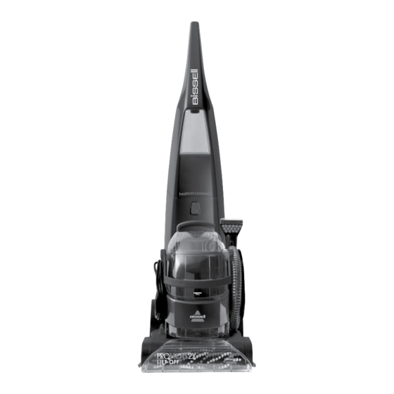 Bissell PROHEAT 2X LIFT-OFF 2072N Bedienungsanleitung