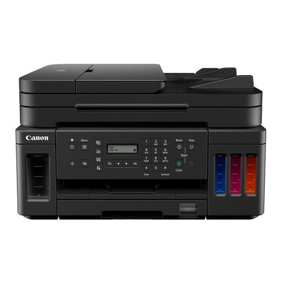 Canon PIXMA G7040 Online-Handbuch