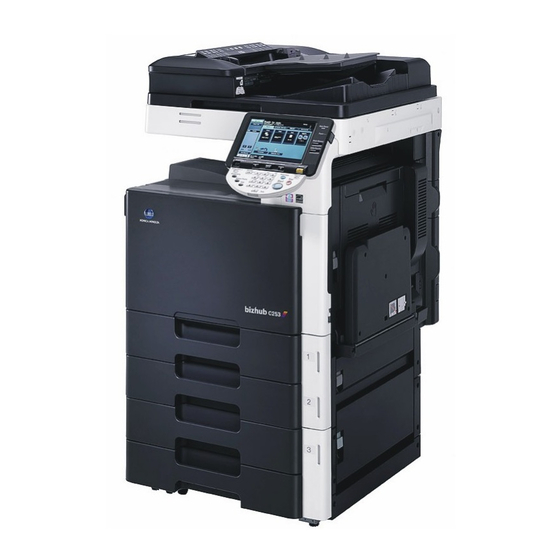 Konica Minolta BIZHUB C253 Kurzanleitung