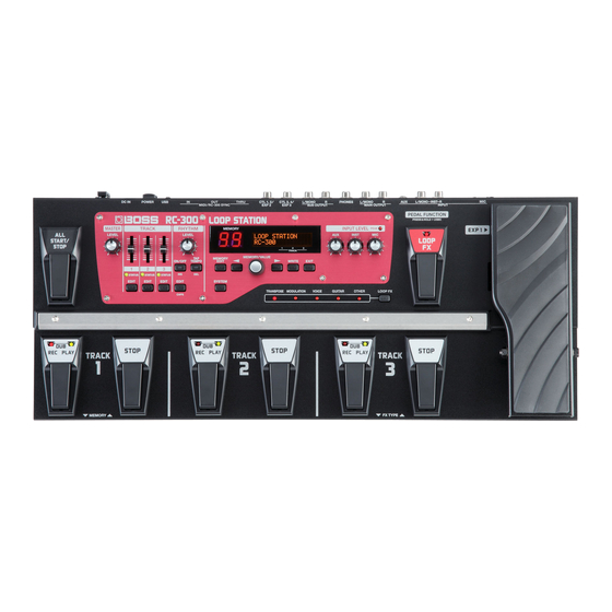 Boss RC-300 Bedienungsanleitung