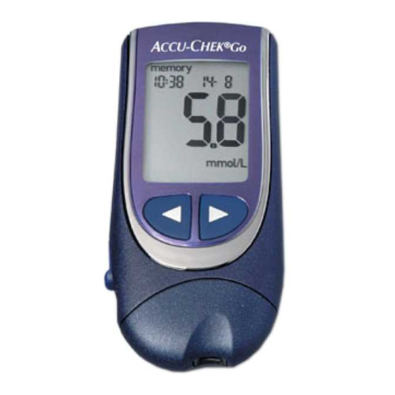 Roche Accu-Check Go Gebrauchsanweisung