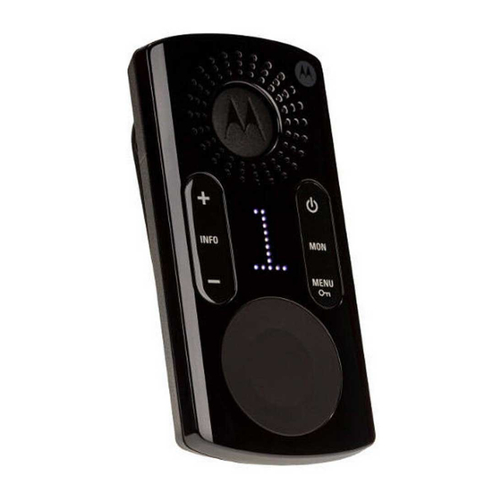 Motorola CLK446 Handbuch