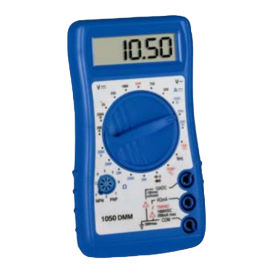 PeakTech 1050 Bedienungsanleitung