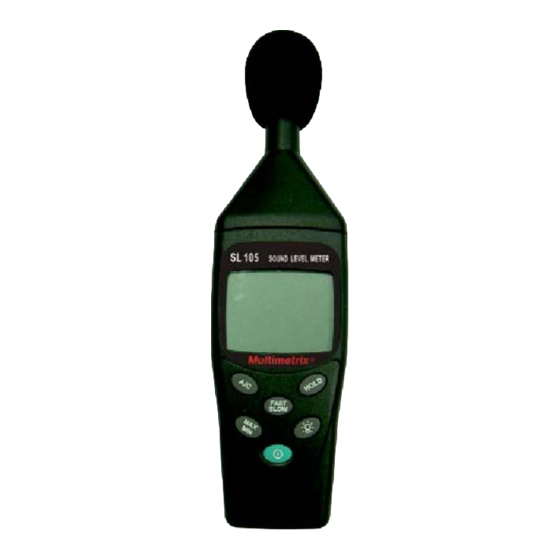 Multimetrix SL 105 Bedienungsanleitung