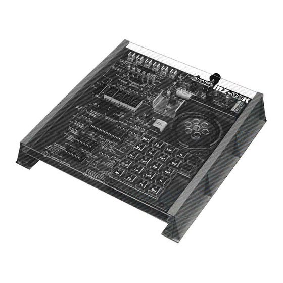 Sharp MZ-40K Bedienungsanleitung