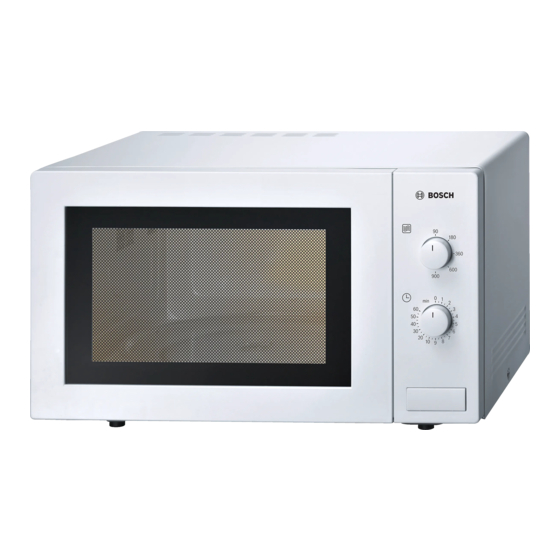 Bosch HMT82M420 Gebrauchsanleitung