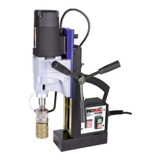 Promac MDA-50Q Bedienungsanleitung